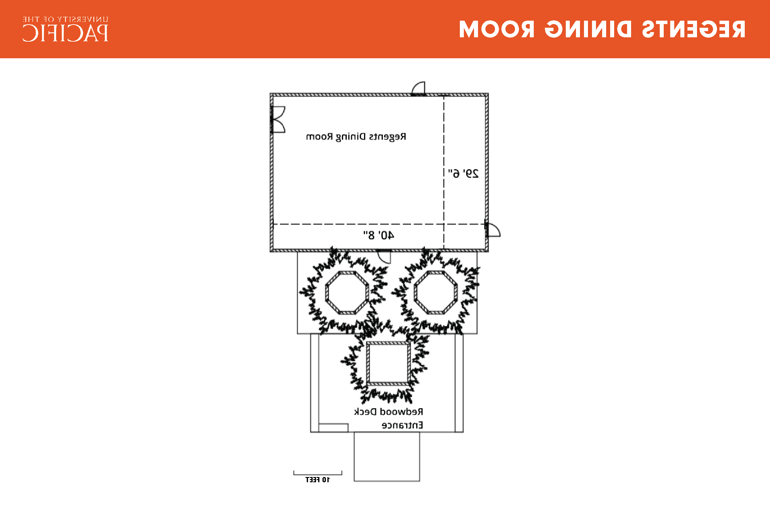 Regents Dining Room floor plan